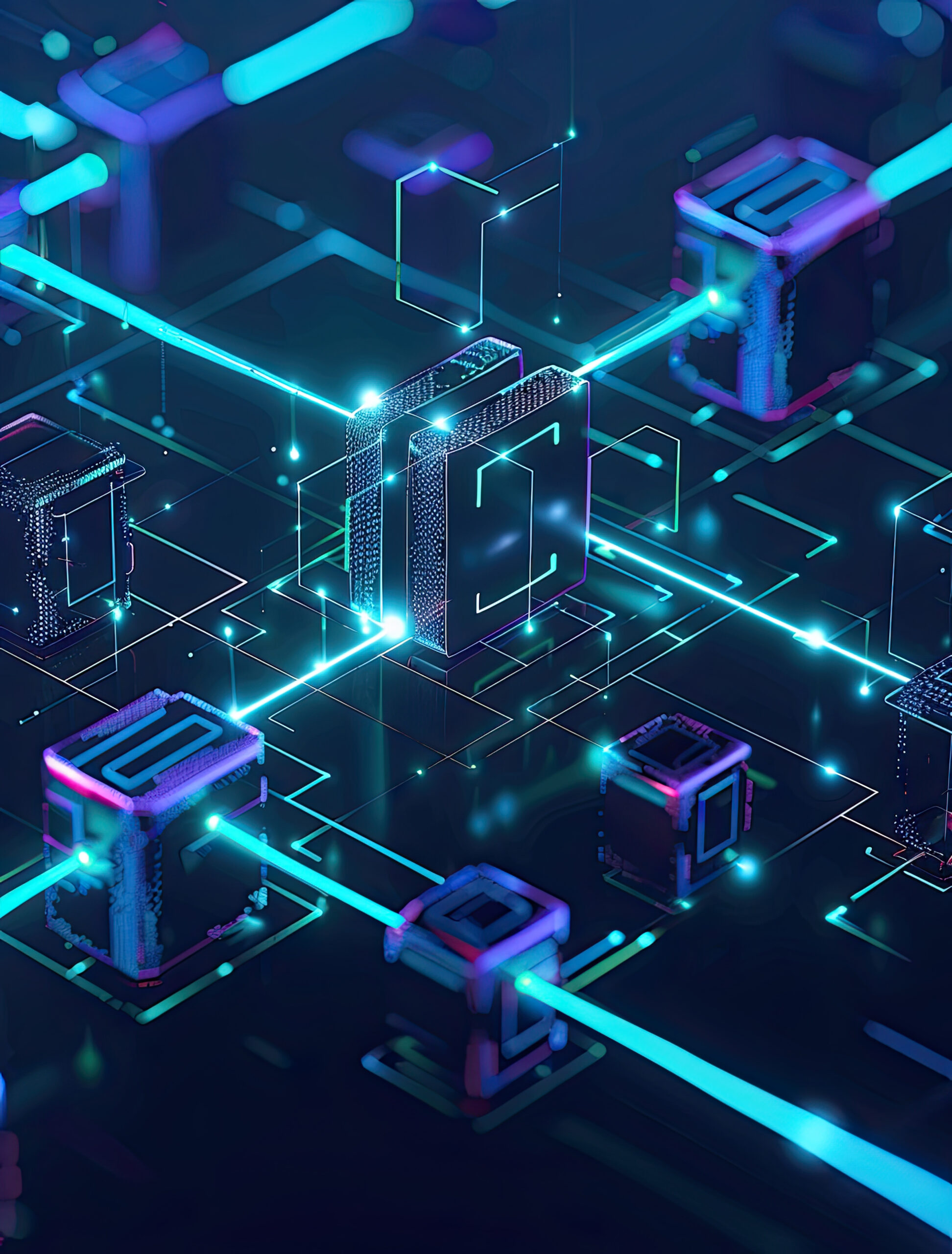 3d rendering blockchain technology